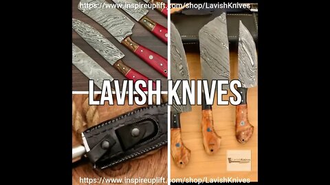 Handmade Custom Kitchen Knives #shorts #knife #knives