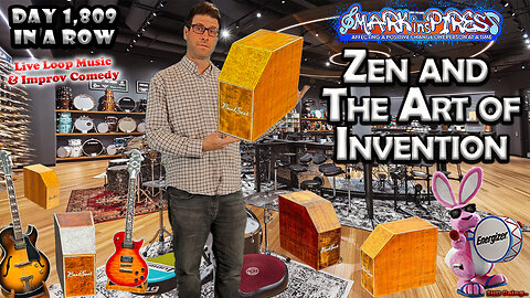 Zen & The Art of Invention! A New Percussion Drum!