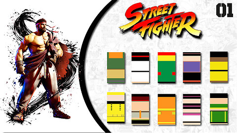 Guess the Street Fighter character by the blocks