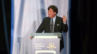 Tucker Carlson Speaks At The Center For Christian Virtue