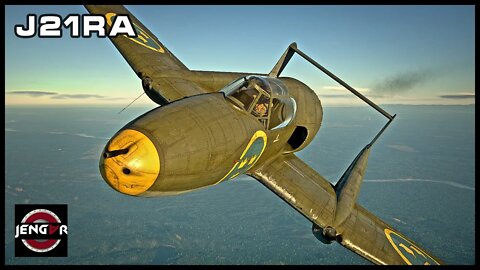 Slap a Jet Engine on a Prop? J21RA - Sweden - War Thunder Review!