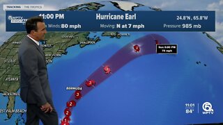 Tropical Storm Earl becomes hurricane; second of the season