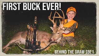 6 Year Old Tags FIRST EVER Buck!!