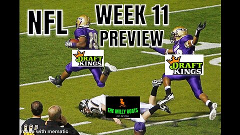 NFL Week 11 Firewagon Preview, Bengals/Ravens TNF Showdown, Allen or Lamar?!
