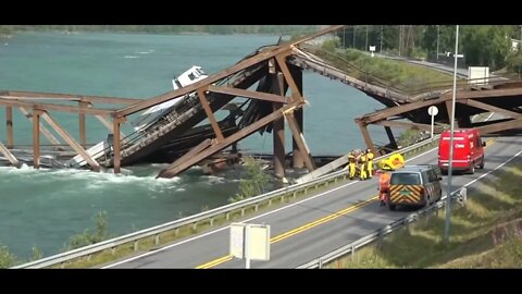 Two rescued as Norway bridge collapses: Police (P2)