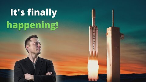 IT'S HAPPENING! SpaceX Just Launched The Falcon Heavy To Orbit!
