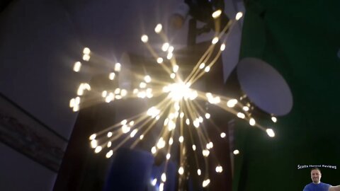DenicMic 2Pcs Starburst Lights 200 LED Firework Lights Copper LED Lights, 8 Modes Fairy Lights