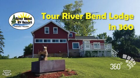 360 Tour of the Inside of the River Bend Lodge at River Bend RV Resort in Watertown Wisconsin