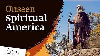 Spiritual America As Never Seen Before 🧘🏽‍♀️📿 - Sadhguru