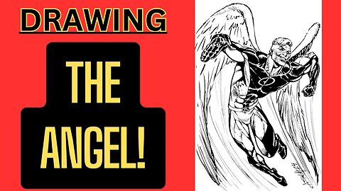 Time-Lapse drawing of The Angel!