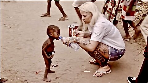 Starving Child Abandoned because of "Witchcraft" Rescued by Aid Worker