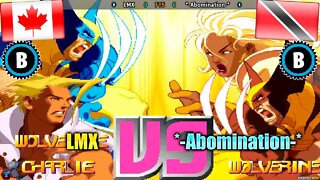 X-Men vs. Street Fighter (LMX Vs. *-Abomination-*) [Canada Vs. Trinidad and Tobago]