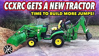 Bought a John Deere 1025r Tractor For CCxRC Jump and Track Building