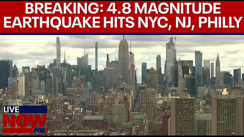 EARTHQUAKE RATTLES NYC,NEW JERSEY