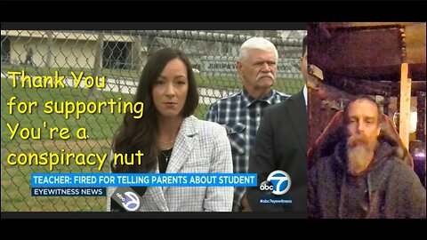 JESSICA TAPIA WAS FIRED FOR REFUSING CA LAW THAT FORBIDS TEACHERS FROM TALKING TO PARENTS ABOUT KIDS
