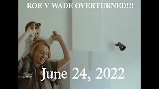 So Why Was Tucker Carlson Fired? (Part 2a-Tribute to the overturning of Roe v. Wade)