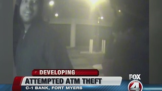Another attempted ATM theft