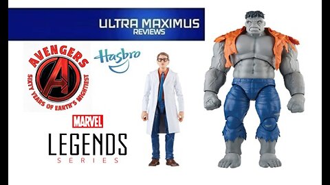 🔥 Gray Hulk and Dr Bruce Banner | Avengers 60 Years of Earth's Mightiest | Marvel Legends
