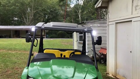 Installing and wiring auxiliary lights on John Deere gator UTV