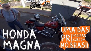 HONDA MAGNA 750: Umas das primeiras custom no Brasil