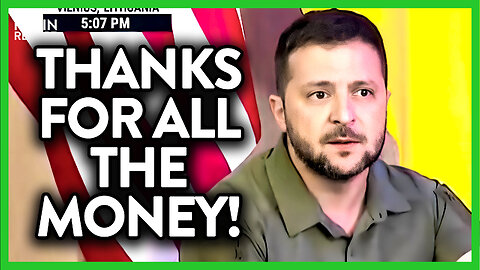 Watch Volodymyr Zelenskyy Be Brutally Honest About U.S. Money | ROUNDTABLE | Rubin Report