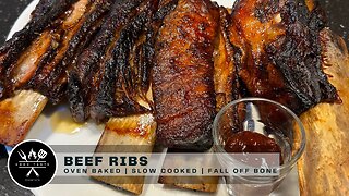 Beef Ribs - Slow Cooked Oven Baked, Fall off bone