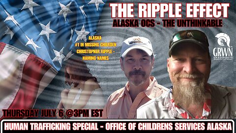 THE RIPPLE EFFECT: Christopher Michael is back on with tales from ALASKA
