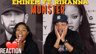 First Time Hearing Eminem ft. Rihanna - “The Monster” Reaction | Asia and BJ