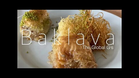 TURKEY Tasting Fresh Baklava