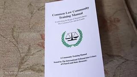 What Is The 'Common Law Training Manual?'