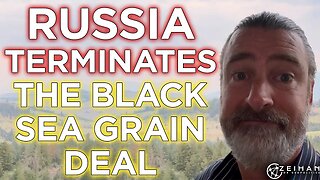 Russia Terminates the Black Sea Grain Deal (My Thoughts from the Last Year) || Peter Zeihan