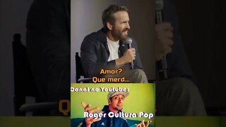 Essa pergunta deixou Ryan Reinalds desconcertado 🔥🤣 #shorts #memesbr #filmes #humor