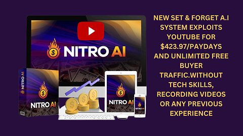 NITRO AI Review + DISCOUNT + DEMO |YouTube Shorts Traffic and Commission App