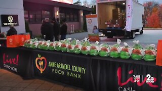 Live! Casino & Hotel Maryland donates 300 turkeys to Anne Arundel County Food Bank