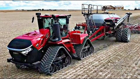 The 715HP BEAST! Most Powerful CASE IH Tractor Ever Built 💪- Steiger 715 Quadtrac | Part 1