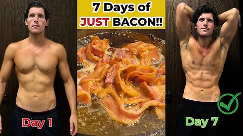 I ate ONLY Bacon for 7 days!! Here's what happened!
