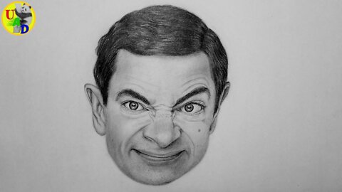 Mr. Bean Pencil Drawing