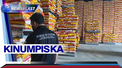 P42-M smuggled rice sa Zamboanga, kinumpiska ng BOC