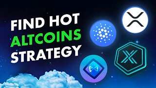 Amazing!!! Strategy For Finding Hot Altcoins Daily