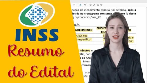 Concurso INSS – Resumo do EDITAL completo! Concurso para 1 000 vagas pelo Cebraspe