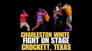 Charleston White gets into a fight while ion stage!