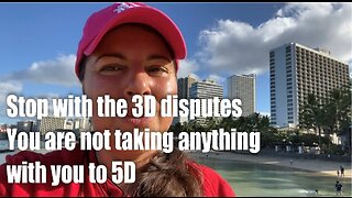 Stop with the 3D disputes. You are not taking anything with you to 5D.