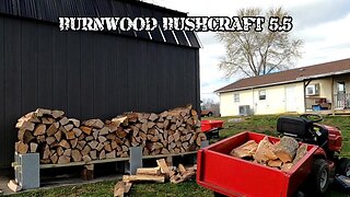 BURNWOOD BUSHCRAFT 5.5 - The Shed, Smoking Ribs, Firewood