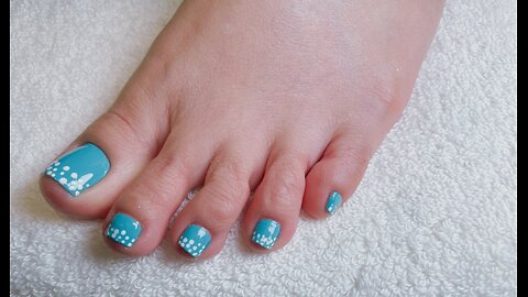 #09 Fun| Simple| Easy Nail/Toe/Foot Art Designs at Home #OPI #Cirque Colors