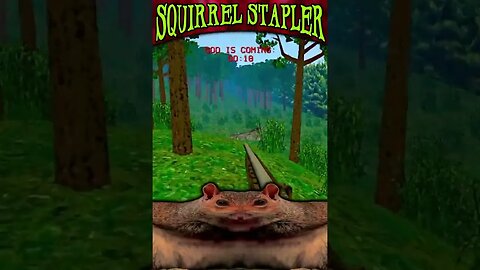The End of Squirrel Stapler when God Comes | Squirrel Stapler #shorts #gaming #horrorgaming