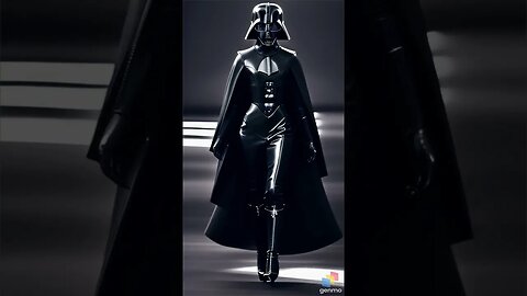 JUST OUT WOW GENMO REPLAY FOR QIUCK AND SHORT VIDEOS TEXT TO VIDEO Darth Vader as a fashion model