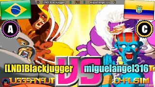 X-Men vs. Street Fighter ([LND]Blackjugger Vs. miguelangel316) [Brazil Vs. Ecuador]