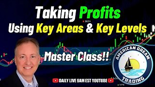 Pro Trader Techniques - Taking Profits With Key Areas & Levels Stock Market Master Class