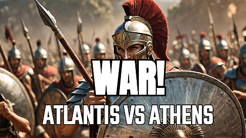 We Learn About The Atlantean War with Athens