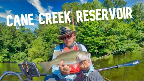 Bass Fishing Cane Creek Reservoir